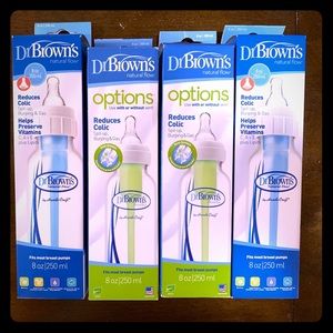 NEW Dr Brown’s Natural Flow 8 oz/250 ml Bottle